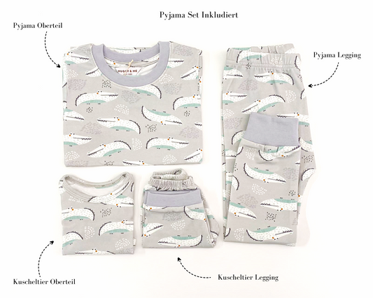 Schlafanzug Set - Swamp Friends