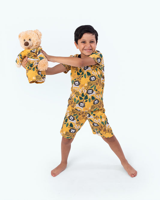 Schlafanzug Set - Safari King